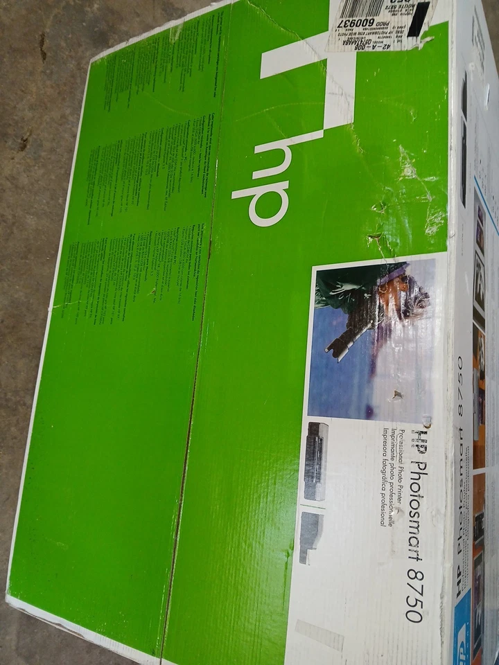 HP Photosmart 8750 Large Digital Format Professional Printer NIB Sealed - Image 2 of 4