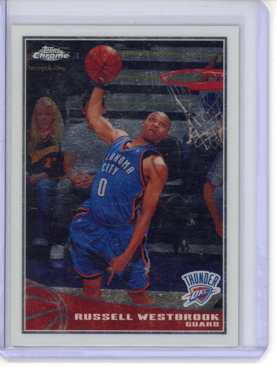 Russell Westbrook 2009-10 Topps Chrome 267/999