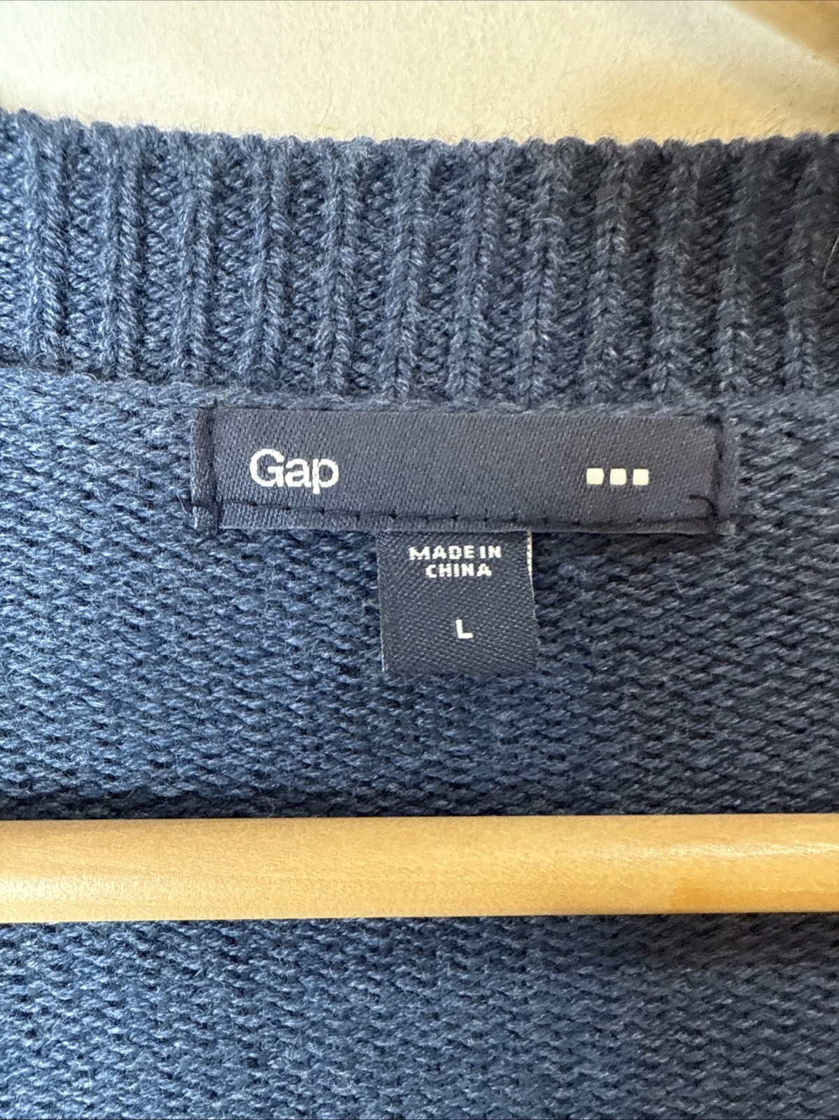 Gap Wool Blend Elbow Patch Button Up Cardigan Men… - image 2