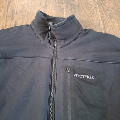Arcteryx Easyrider Jacket Mens XL - Black Fleece Lined | eBay