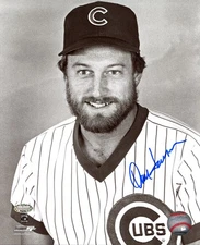 Dan Larson Autographed Signed 8x10 Photo Chicago Cubs MCS Holo