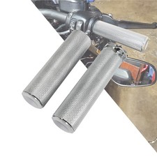 HDBUBALUS Motorcycle 1" Hand Grips Handlebar Grips Cable Throttle Fit for Har...