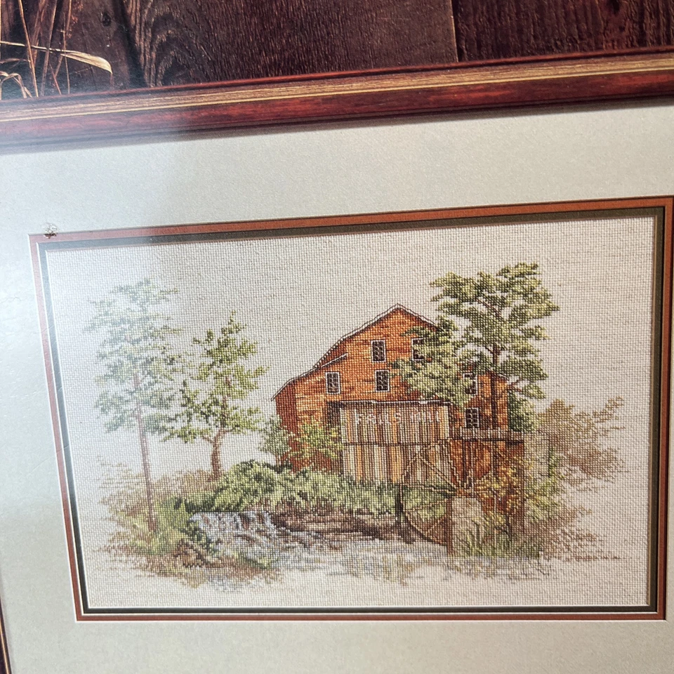 Color Charts FALL’S MILL By Burton Dye Counted Cross Stitch Pattern - 1990 - Image 3 of 4