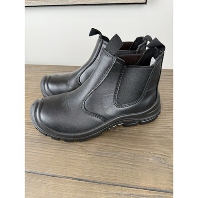 Orthofeet Orthoback FlexGuard Black Orthopedic Work Safety Boots