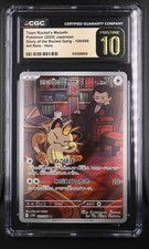 Pokémon CGC Pristine 10 2025 Team Rocket s M...