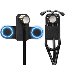 Stethoscope Holder Clip, Magnetic Premium PU Leather Stethoscope Hip Holder Ligh
