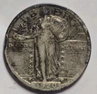 1920-S Standing Liberty Quarter VF
