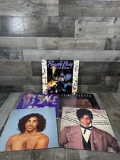 Lot Of (5) Vinyl LP Records By Prince- Purple Rain, 1999, For You, Controversy