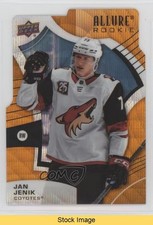2021-22 Upper Deck Allure Rookies Orange Slice Jan Jenik #140 READ 0da2