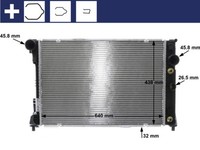 MotorküHler WasserküHler Mahle Cr 1176 000S FüR Mercedes S212 Klasse W212 Model