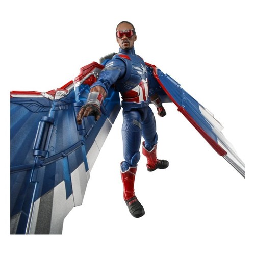 Figura de acción de Capitán América: Un mundo feliz Marvel Legends Capitán... - Imagen 6 de 6