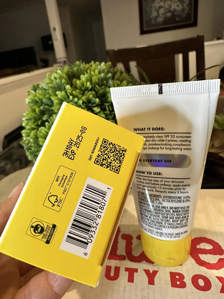 2x Elf Suntouchable! Everyday Invisible Sunscreen & Blurring Primer w/ SPF35 NEW - Image 3 of 3