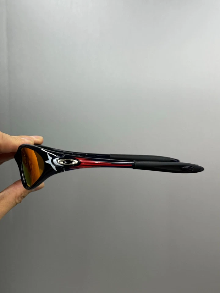 Gafas de sol Oakley Minute Shooting Star retro para exteriores lentes rubí Foto 4 de 4