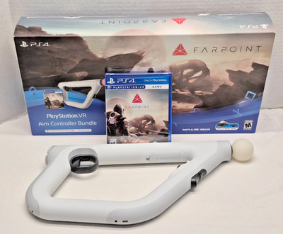 Sony Playstation 4 PS4 Farpoint VR Game Aim Controller Factory Sealed New in Box