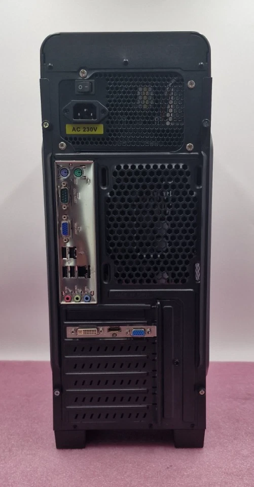 Custom Tower PC AMD FX6300 Black, 8GB DDR3 1600MHz, Sandisk 240GB SSD, NO OS - Image 4 of 4