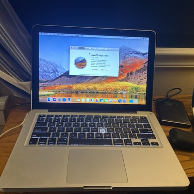 MacBook Pro 2011 13'' 2.4GHz i5-2435M 4GB RAM 500GB HDD MacOS High Sierra