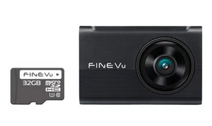 FineVu X6 POWER 2-Channel Dash Cam Front FHD Rear HD Car Blackbox Camera 32GB