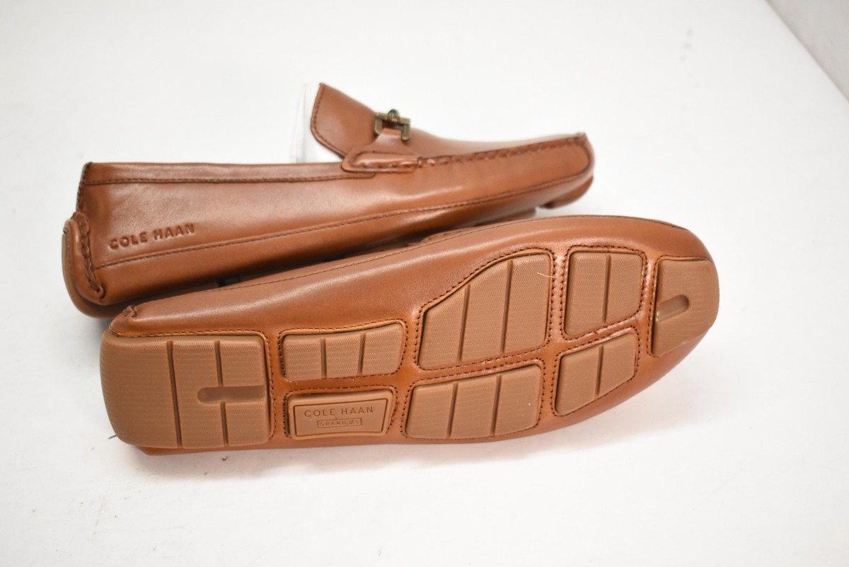 Cole Haan Men\'s‎ Size 9 Brown Leather Wyatt Bit Driver Style C35784 Cole Haan Wyatt Bit Driver SKU: 9618895 - YouTube main image 2