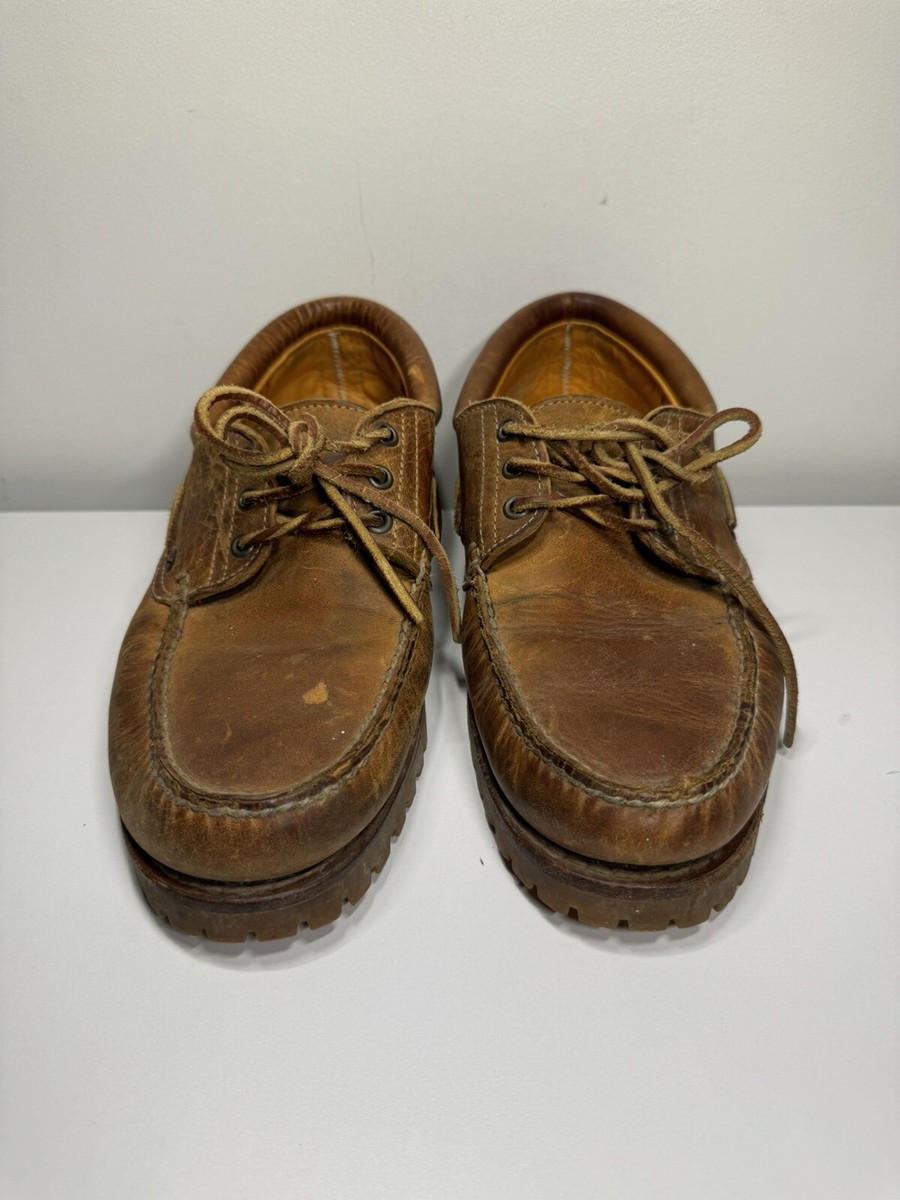 Timberland Authentic 3 Eye Lug Classic Boat Shoe Brown Size Timberland Authentic 3 Eye Lug Classic Boat Shoe Brown Size