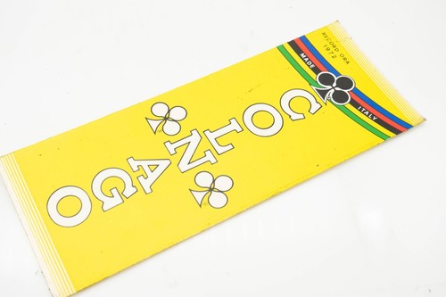 NOS ORIGINAL COLNAGO SITZROHR AUFKLEBER VINTAGE RENNRAD SUPER MEXICO GELB ALT - Bild 2 von 3