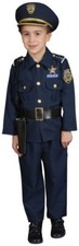 Police Officer Costume Boys Toddler Career Halloween Dress Up America 201