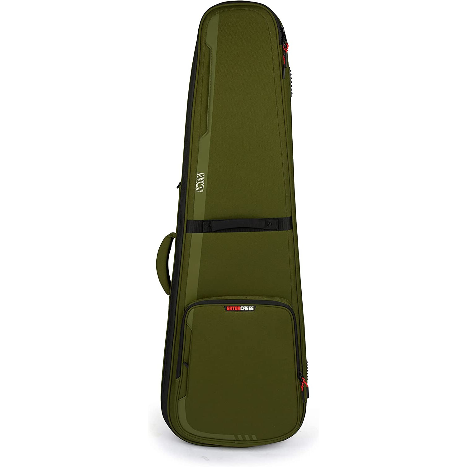 Сумка для бас-гитары Gator G-ICONBASS Icon TSA, зеленая