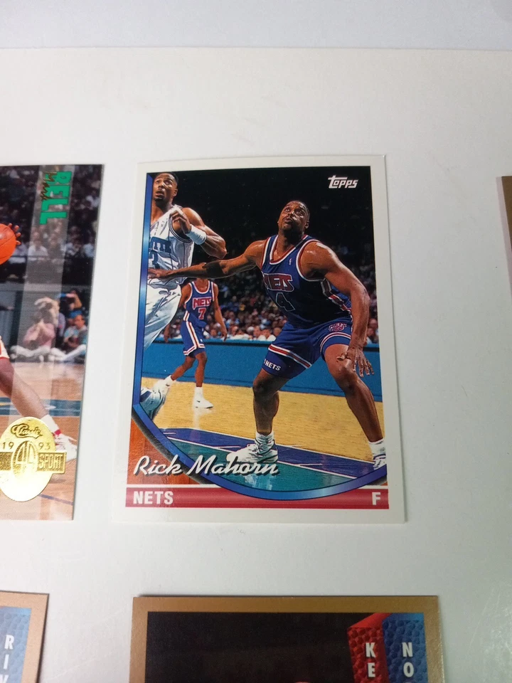 Baloncesto de la NBA de 1990 (lote de 17 cartas) Topps/UpperDeck/fleer/colección clásica  Foto 4 de 4