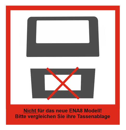 3 x Schutzfolie für Jura ENA Micro 1 - 5 - 8 - 9 Tassenablage - Tropfblech - Bild 2 von 5