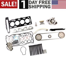 Head Gasket Set Bolts Timing Chain For Water Pump 2007-08 Chevrolet G5 HHR 2.2L
