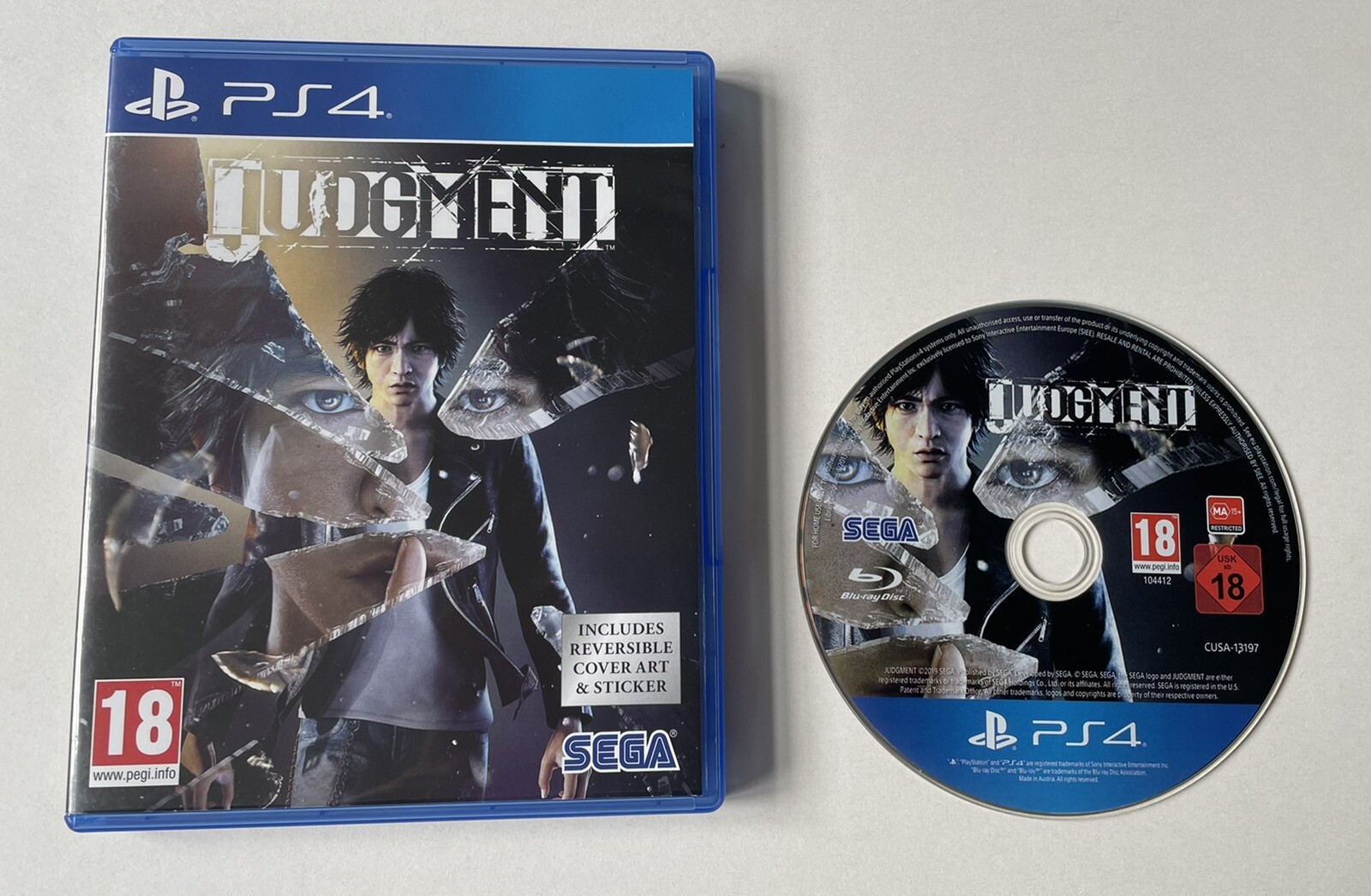 Judgment Sony PlayStation 4 PS4 Boxed PAL Sega
