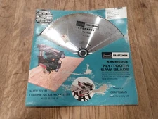 Sears Craftsman Kromedge Table Saw Radial Saw 12" Saw Blade 5/8"-1 Arbor 9-32451