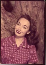Ann Blyth Studio Glamour Portrait Photo Shoot Original 5x7 Transparency