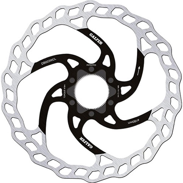 Galfer Mtb Bremsscheibe Wave Fixed 180 Mm, Center Lock, StäRke 1.8 Mm-image