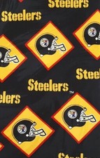 Pittsburgh Steelers III Men's Tie Ralph Marlin Vintage 1995 RM Sports 100 Silk