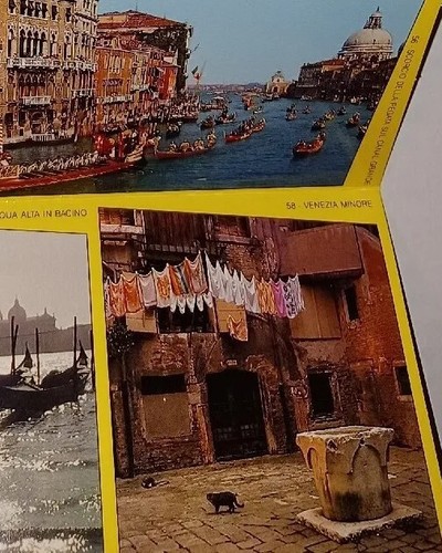 Vintage Venezia (Venice) Italy 64-Post Card Kodak Color Postcards - Bild 7 von 16