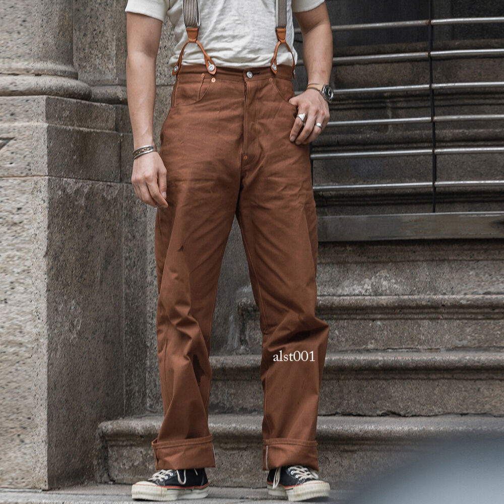 Bronson 1873 Duck Canvas Work Pants Vintage Workpants High Waist