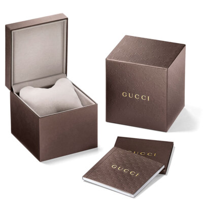 Mens Gucci 101 G Chrono Stainless Steel 44MM Full Diamond YA101339