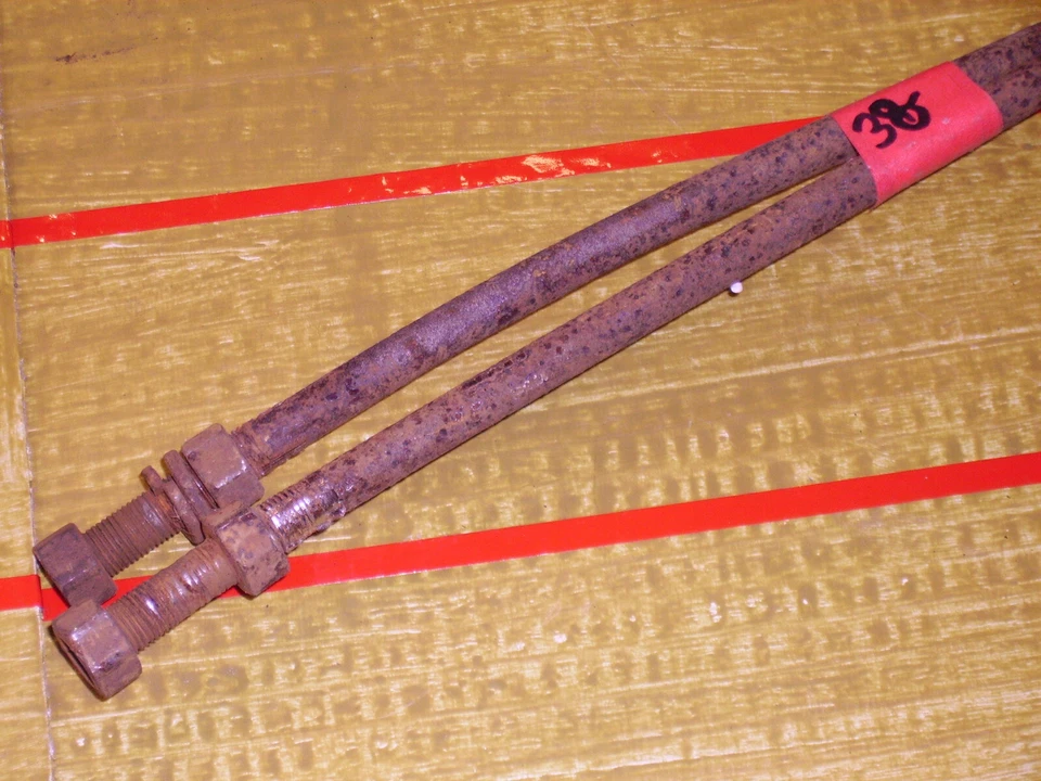 Packard SIX 1938 capota/búco varillas de apoyo. (Par) Foto 3 de 3