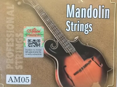 PLJBL - Alice Mandoline Saite Full Set G D A E Model No. AM05 - Wieder lieferbar!