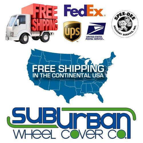 FITS 2023-2024 Chevrolet Colorado WT # IMP-100BLK 17" BLACK Wheel Skins SET/4 - Picture 7 of 9