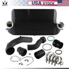Intercooler Kit Charge Boost Pipe Turbo For Bmw X5 E70 X6 E71 35i 3.0l Black