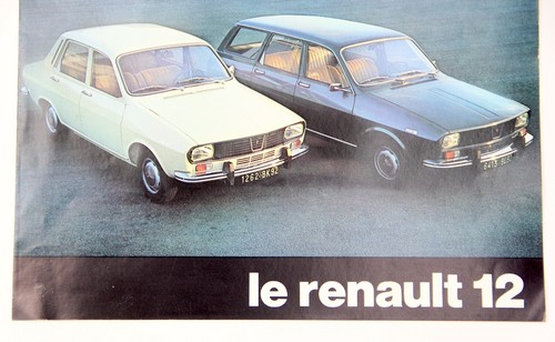 Renault 12 Brochure Originale 1973 - Catalog - Depliant Vintage Car Brochure - Imagen 13 de 24