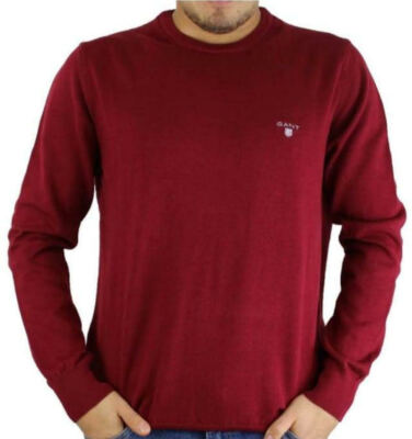 Gant Pullover Rot 100% Original Herbst/Winter