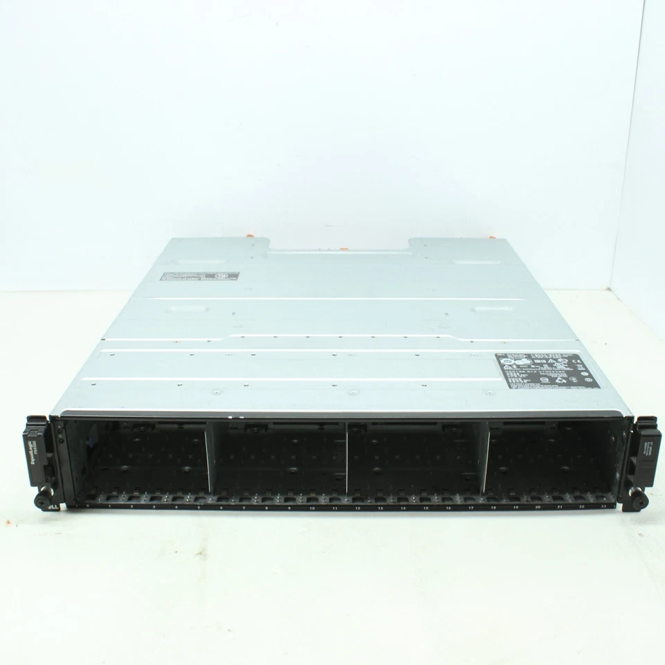 Dell Equallogic PS4100 24 bay SAN Storage Array 2 x Type 12 E09M001 SAS Modules - Image 2 of 4