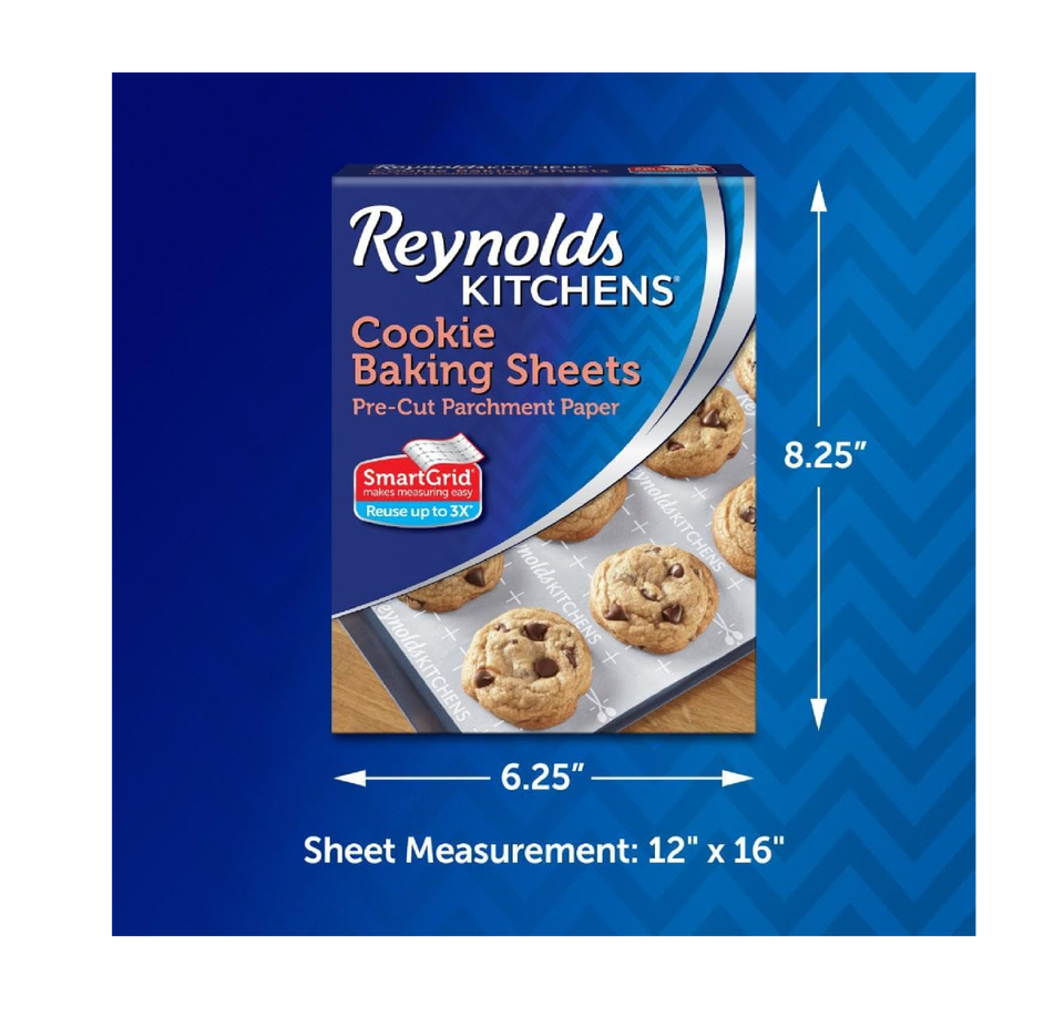 Reynolds Kitchens Cookie Baking Sheets Pre Cut Parchment Paper 22