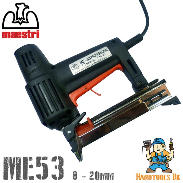 Maestri ME53 Professional Electric Upholstery Staple Gun for sale