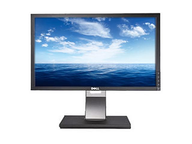 Dell UltraSharp 24 inch LCD Monitor with Power cable and VGA cable