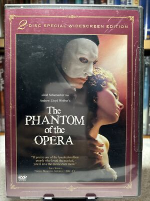 The Phantom of the Opera (DVD, 2004)
