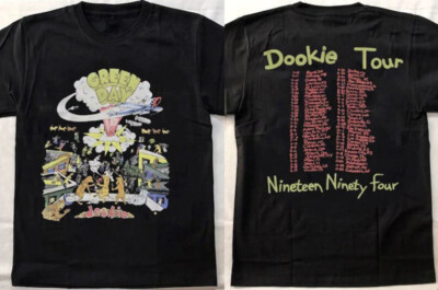 Green Day Dookie Tour 1994 Vintage Style Mens Graphic Metal & Rock