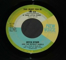 MITCH RYDER Too Many Fishes In The Sea/One Grain of Sand NEW VOICE PSYCH 45 RPM